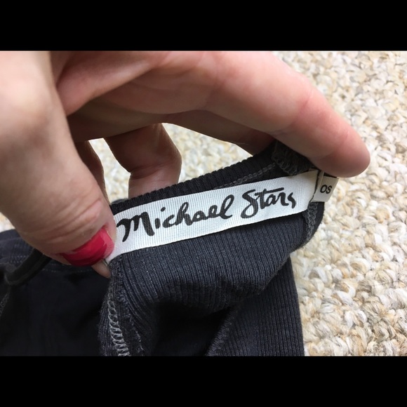 Michael Stars grey summery top • OS • small • med - Picture 3 of 8
